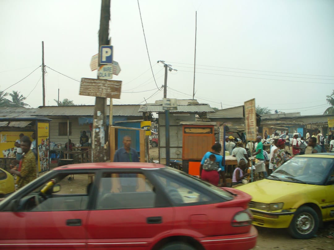Douala Cameroon street scene