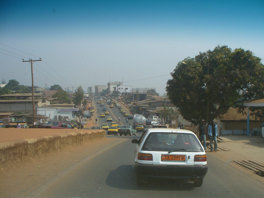 Douala Cameroon street scene