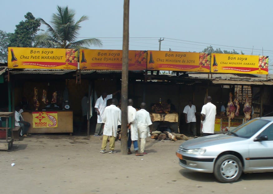 Meat market Cameroon