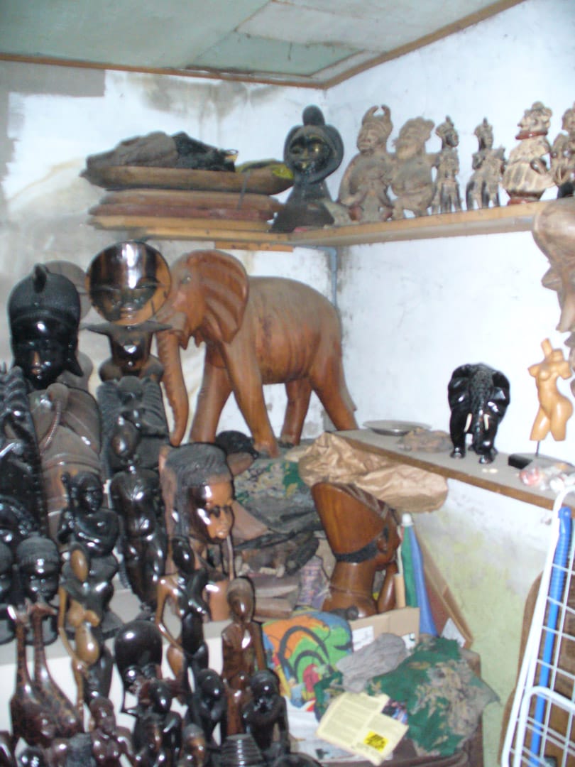 African carvings from Cameroon