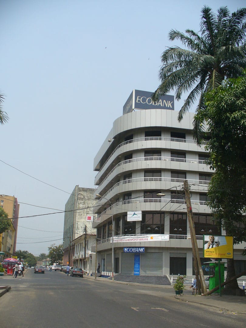 USA's Douala Consulate is on top floor