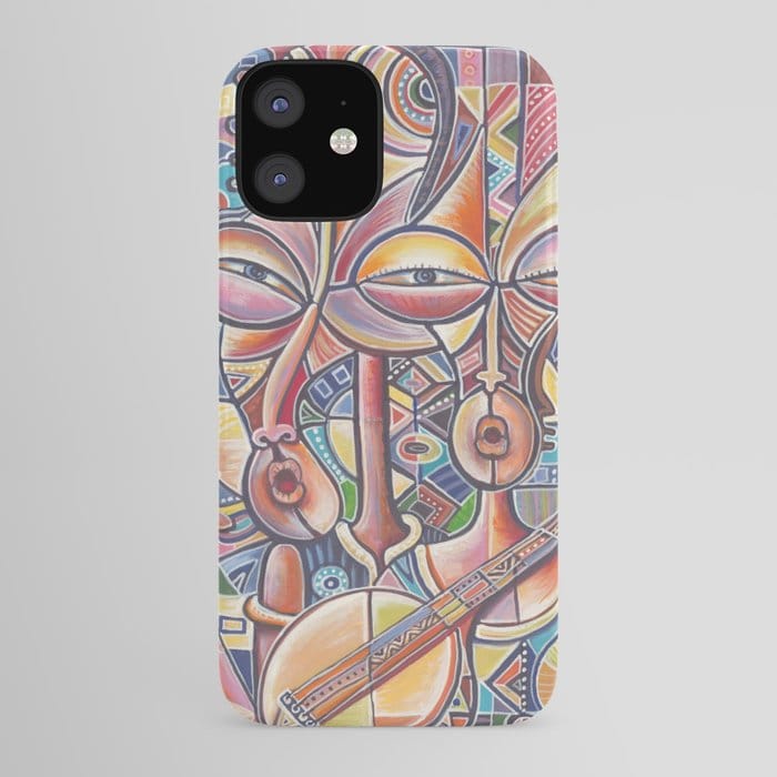 Banjo Players 2 iPhone case