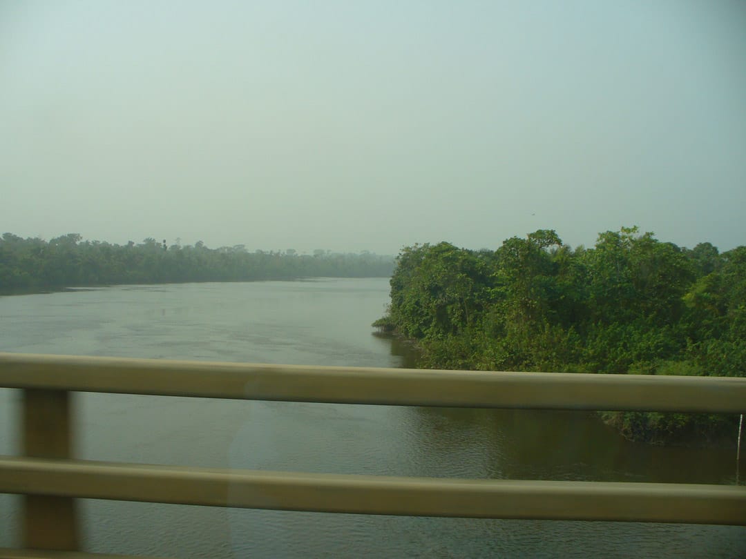 Cameroon river view