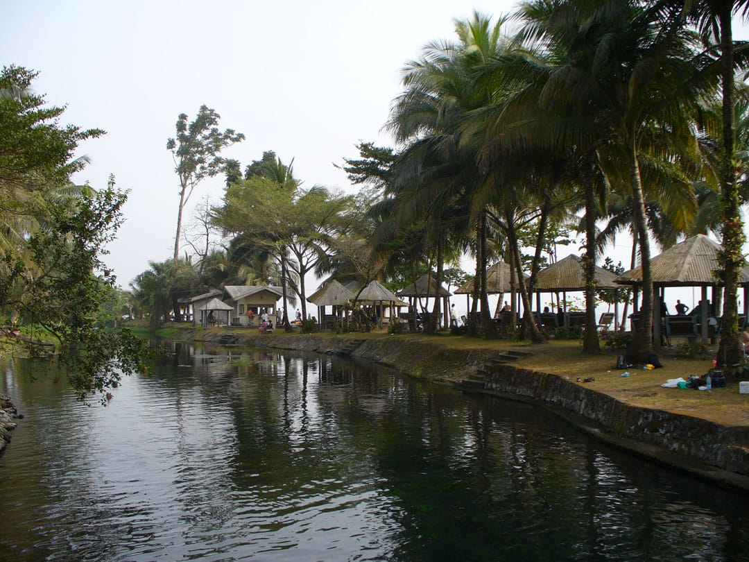 Cameroon lagoon