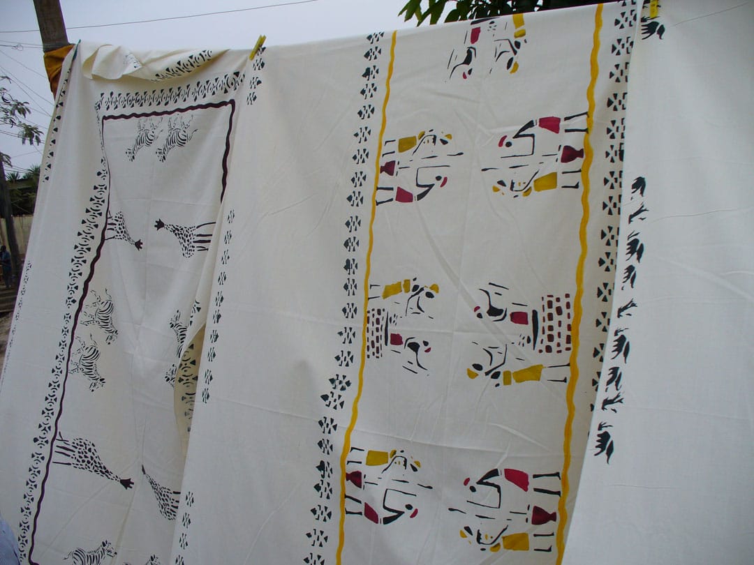 Afircan table cloths