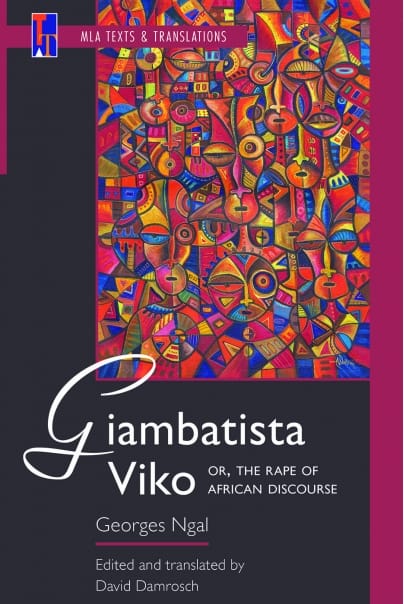 Faces 6 book cover Giambatista Viko; or, The Rape of African Discourse by author Georges Ngal