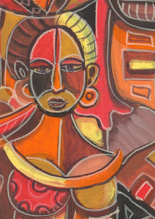 Fruit Sellers giclée art print - Image 2