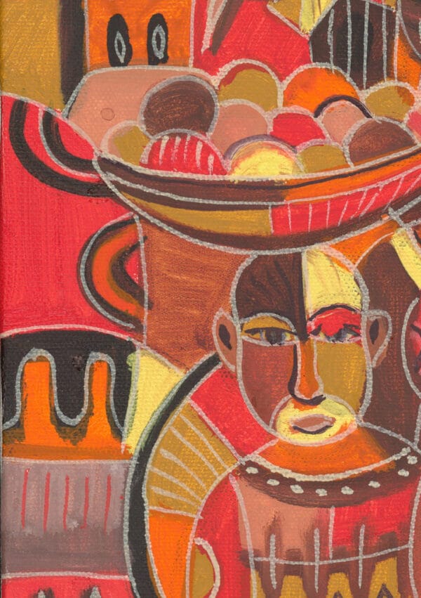 Fruit Sellers giclée art print - Image 3