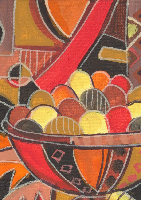 Fruit Sellers giclée art print - Image 4