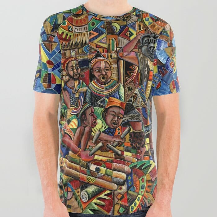 Juju Dance Group all over graphic t-shirt