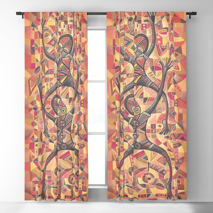 Dancers 2 curtains