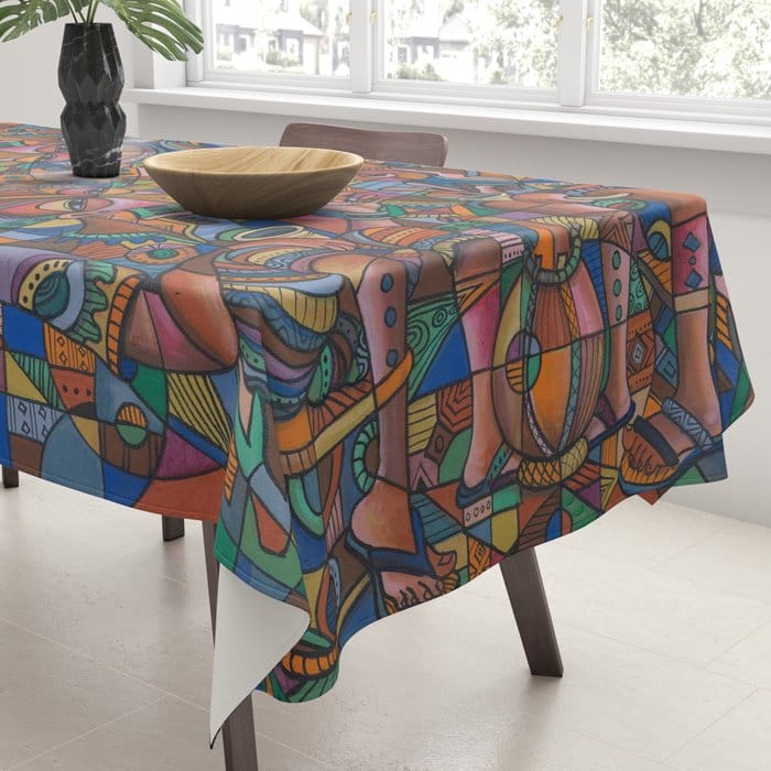 My Best Friend 8 table cloth
