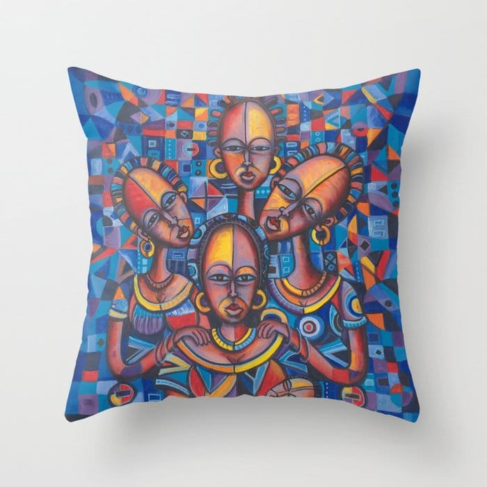 New Born 2 Throw Pillow