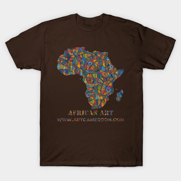 Play the Banjo Africa painting shirt