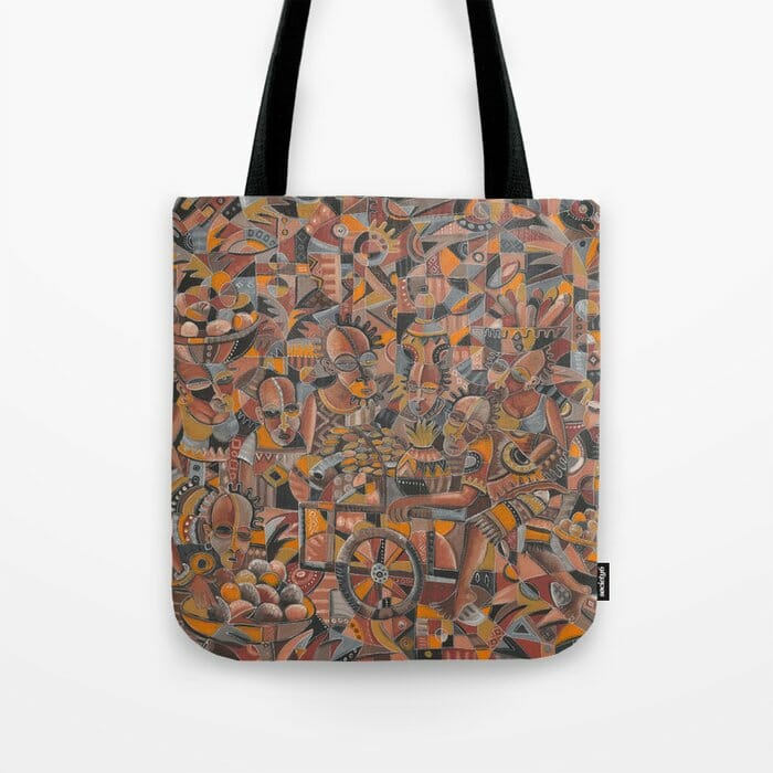 Saturday Market tote bag