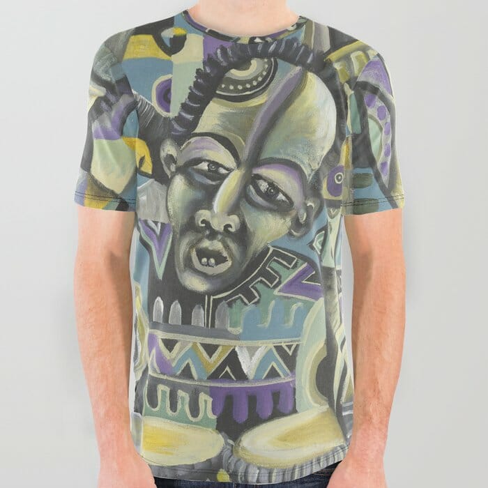 The Blues Band 1 all over graphic t-shirt