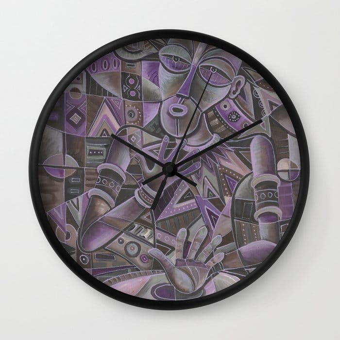 The Drummer 27 wall clock