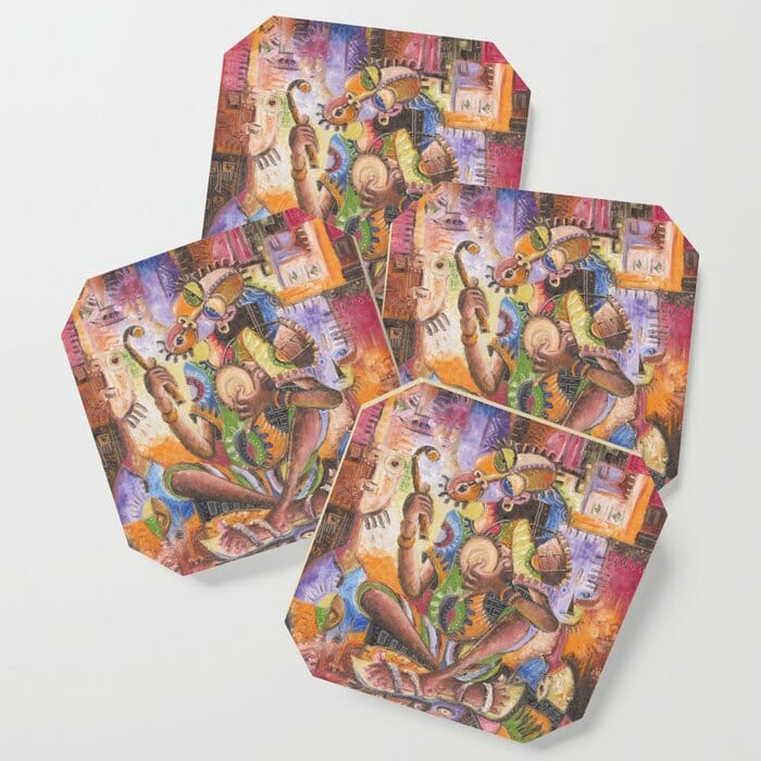 The Drummer coasters