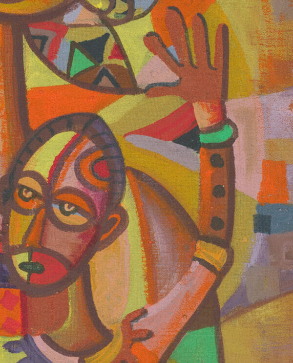 The Happy Family 19 giclée art print - Image 4