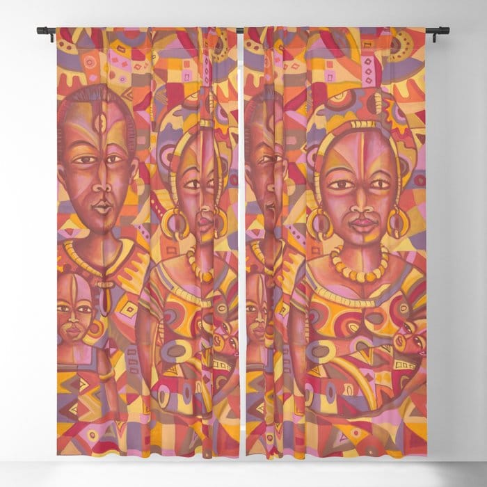 The Happy Family XXXI | Art Cameroon African Paintings