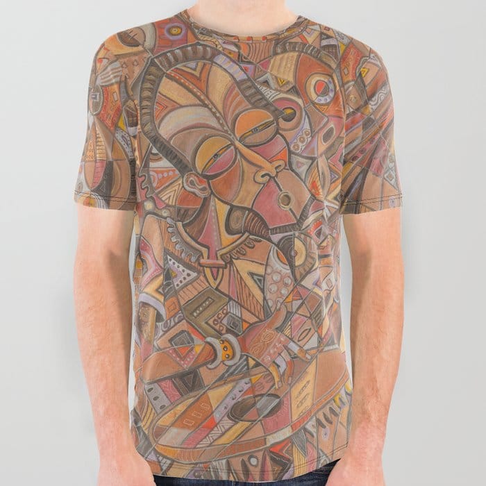 Kora Player I all over graphic tshirt