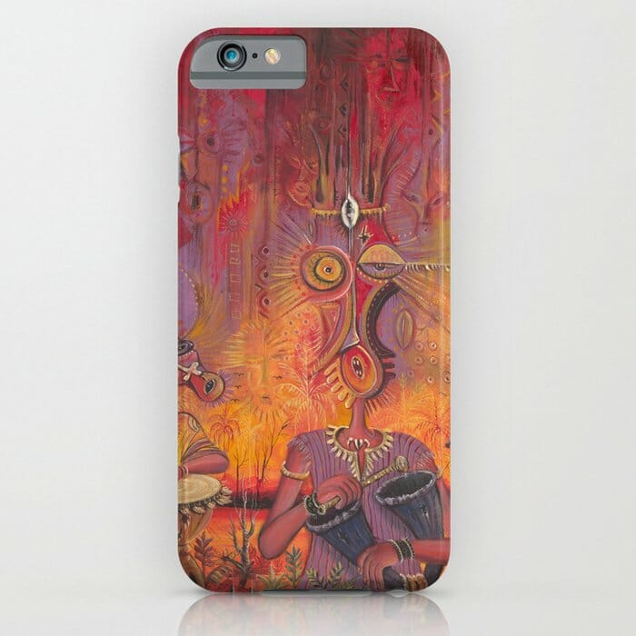 The Town Cryer iPhone case