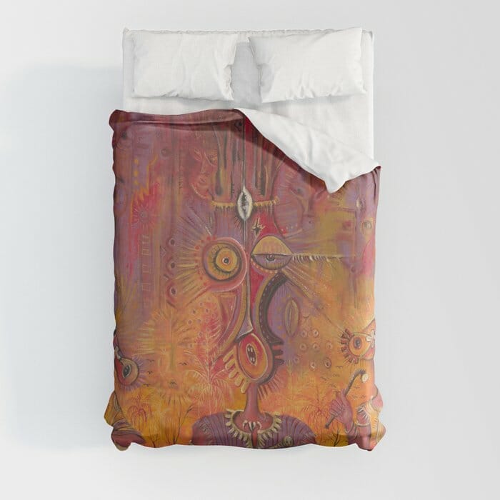 The Town Cryer duvet cover
