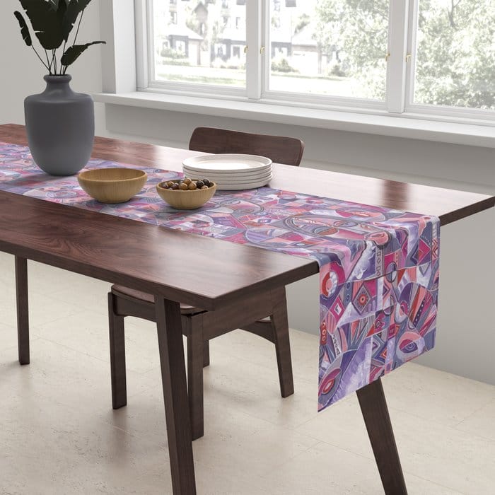 Three on One 3 women table runner