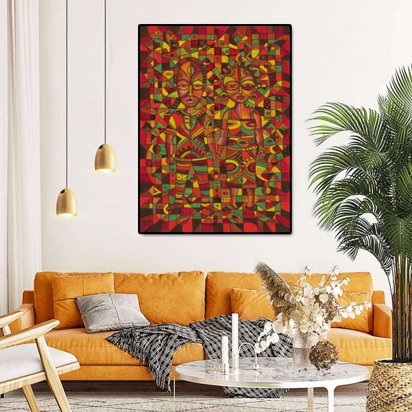 Twin 2 art print