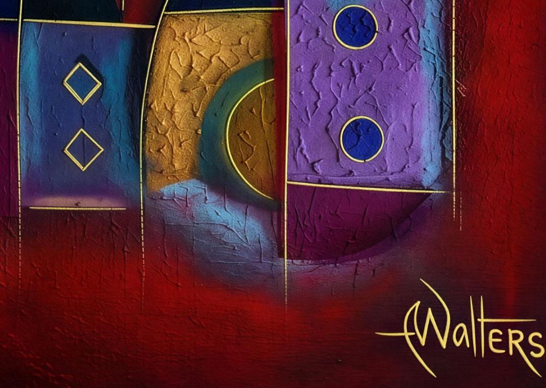 Water is Life painting of African woman close Water is Life painting of African woman close