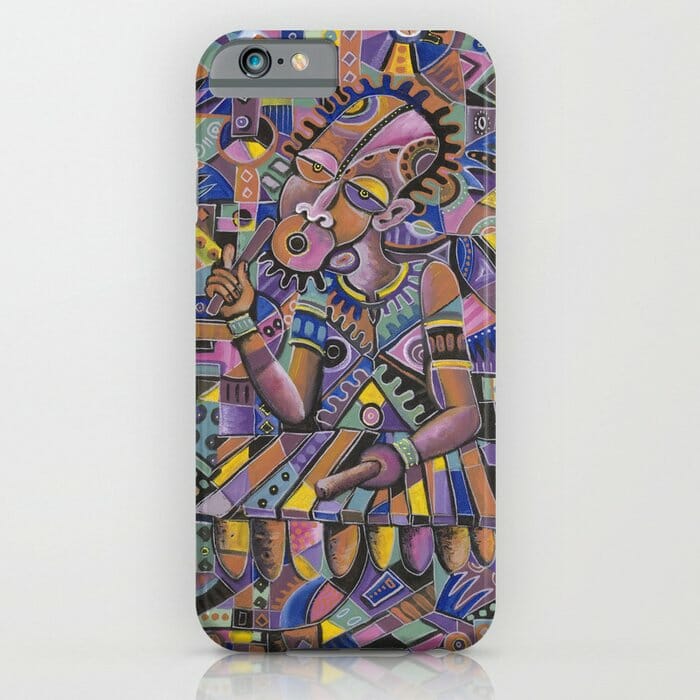 The Xylophone Player 2 iPhone case